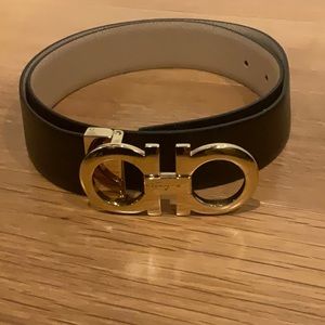 Salvatore Ferragamo reversible adjustable belt